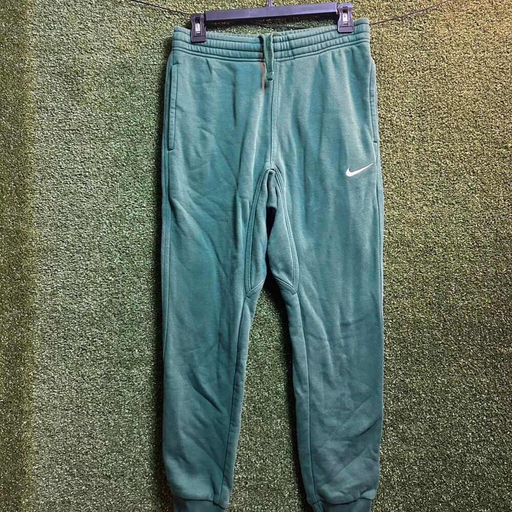 Nike Men's Green and Blue Joggers-tracksuits